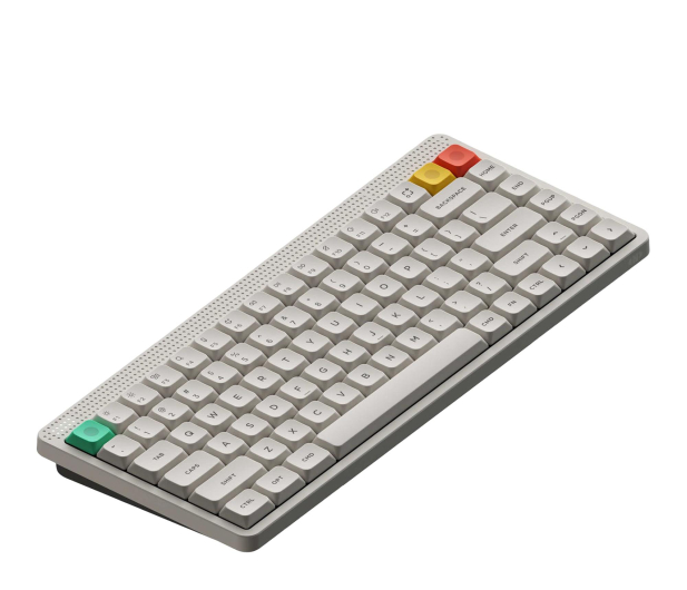 NuPhy Node 75 Low / Lunar White / Red nano - 1486667 - zdjęcie